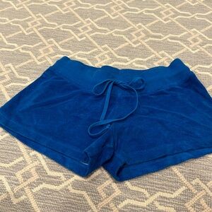 Terry cloth short shorts